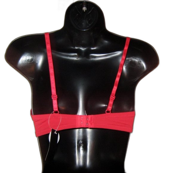 Youmita 34C Red Cage Demi Push Up Bra NWT - Picture 8 of 14
